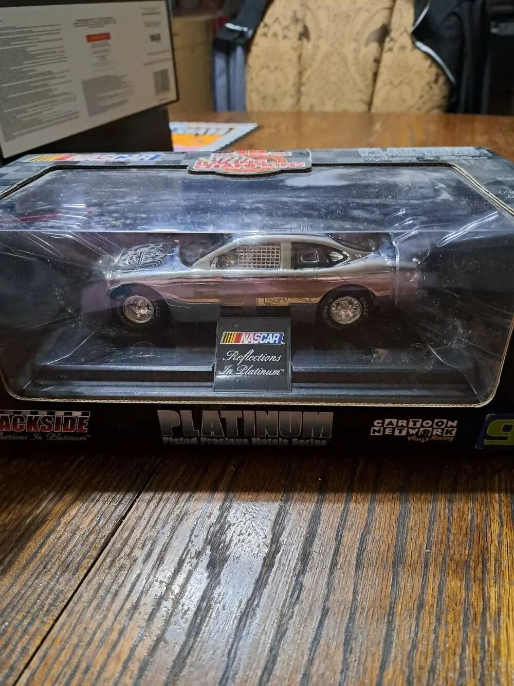 Vintage 99 Race Champion Platinum Jeremy Nadeau #9 Die Cast Nascar Race Car